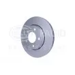 HELLA 8DD 355 109-701 - Jeu de 2 disques de frein arrière