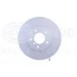 HELLA 8DD 355 109-921 - Jeu de 2 disques de frein avant
