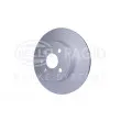 HELLA 8DD 355 110-271 - Jeu de 2 disques de frein arrière