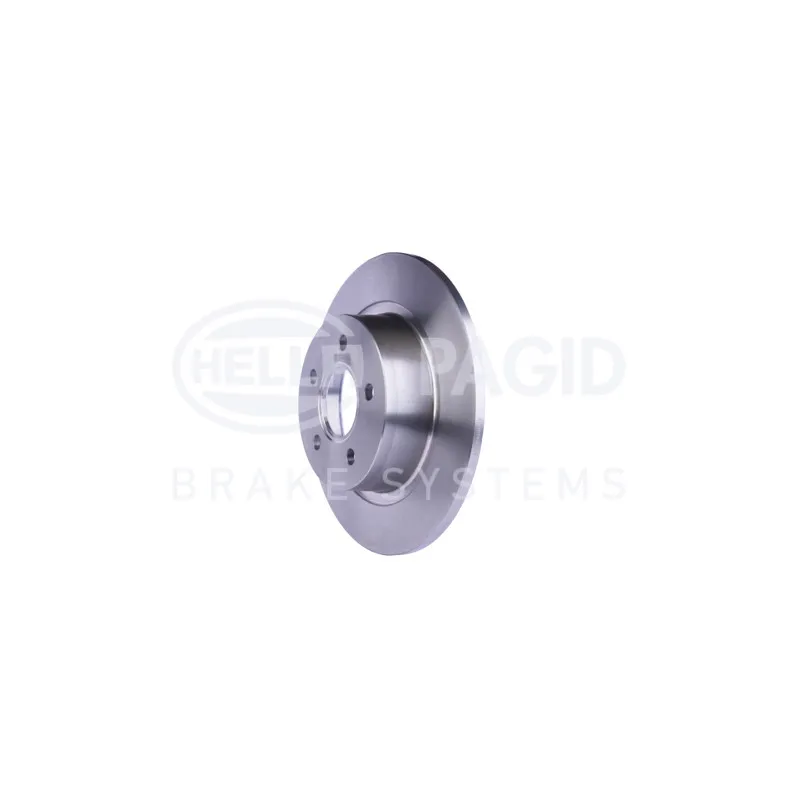 Jeu de 2 disques de frein arrière HELLA 8DD 355 110-291 - Visuel 2