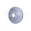 HELLA 8DD 355 110-451 - Jeu de 2 disques de frein avant