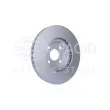 HELLA 8DD 355 110-451 - Jeu de 2 disques de frein avant