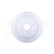 HELLA 8DD 355 110-511 - Jeu de 2 disques de frein arrière