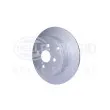 HELLA 8DD 355 110-511 - Jeu de 2 disques de frein arrière