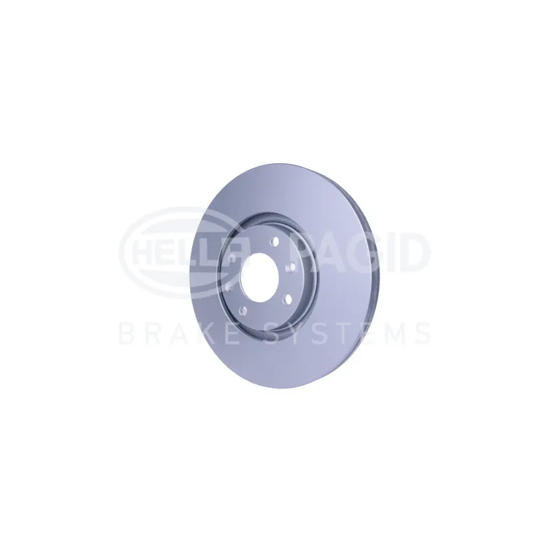 Jeu de 2 disques de frein avant HELLA 8DD 355 111-321 - Visuel 2