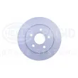 HELLA 8DD 355 111-381 - Jeu de 2 disques de frein arrière