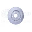 HELLA 8DD 355 111-381 - Jeu de 2 disques de frein arrière