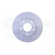 HELLA 8DD 355 111-921 - Jeu de 2 disques de frein avant