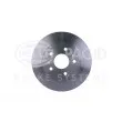 HELLA 8DD 355 111-971 - Jeu de 2 disques de frein avant