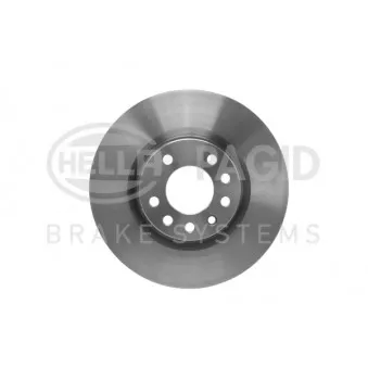 Jeu de 2 disques de frein avant HELLA OEM 517572290