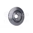 HELLA 8DD 355 113-621 - Jeu de 2 disques de frein avant