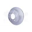 HELLA 8DD 355 113-641 - Jeu de 2 disques de frein arrière