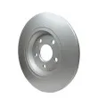 HELLA 8DD 355 113-931 - Jeu de 2 disques de frein arrière