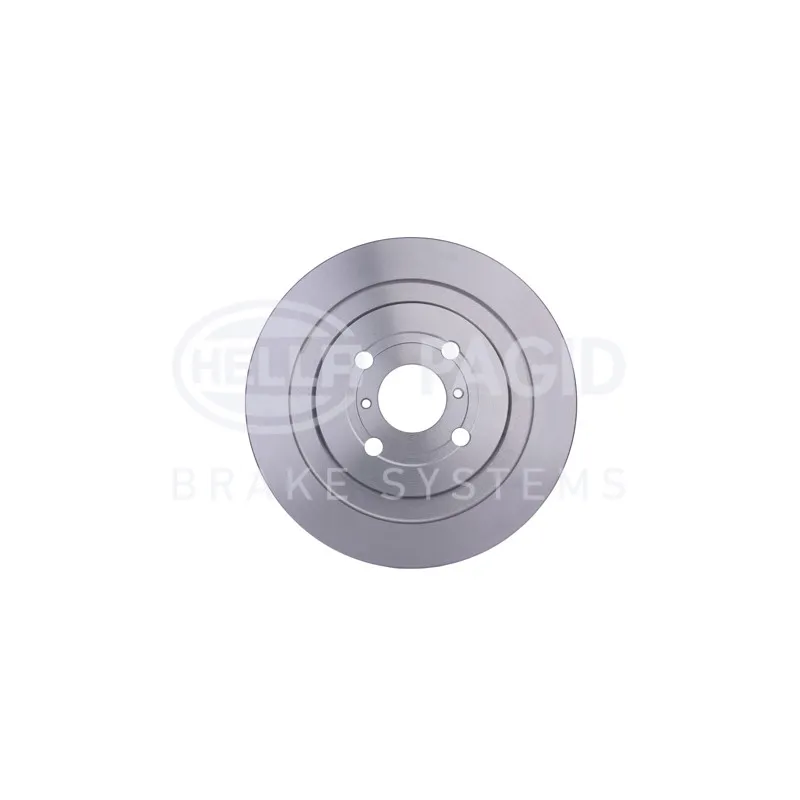 Jeu de 2 disques de frein arrière HELLA 8DD 355 114-051 - Visuel 1