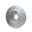 HELLA 8DD 355 114-391 - Jeu de 2 disques de frein avant