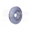HELLA 8DD 355 115-011 - Jeu de 2 disques de frein avant