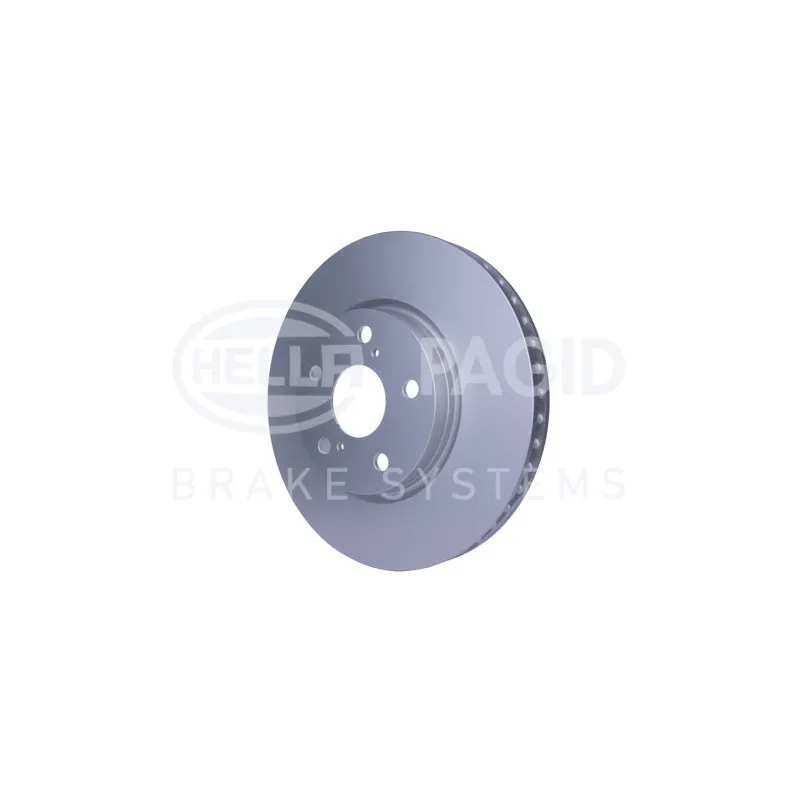 Jeu de 2 disques de frein avant HELLA 8DD 355 115-191 - Visuel 2