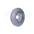 HELLA 8DD 355 115-191 - Jeu de 2 disques de frein avant