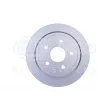 HELLA 8DD 355 115-501 - Jeu de 2 disques de frein arrière