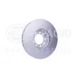 HELLA 8DD 355 115-531 - Jeu de 2 disques de frein avant