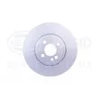 HELLA 8DD 355 115-881 - Jeu de 2 disques de frein avant