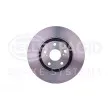 HELLA 8DD 355 116-131 - Jeu de 2 disques de frein avant
