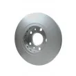 HELLA 8DD 355 116-151 - Jeu de 2 disques de frein avant