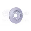 HELLA 8DD 355 116-241 - Jeu de 2 disques de frein avant