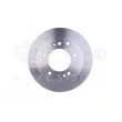 HELLA 8DD 355 116-571 - Jeu de 2 disques de frein arrière