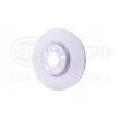 HELLA 8DD 355 116-631 - Jeu de 2 disques de frein avant