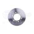HELLA 8DD 355 116-821 - Jeu de 2 disques de frein avant
