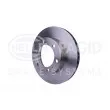 HELLA 8DD 355 116-821 - Jeu de 2 disques de frein avant