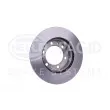 HELLA 8DD 355 116-821 - Jeu de 2 disques de frein avant