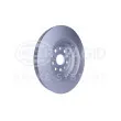 HELLA 8DD 355 116-911 - Disque de frein avant gauche