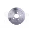 HELLA 8DD 355 117-101 - Jeu de 2 disques de frein arrière