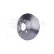 HELLA 8DD 355 117-171 - Jeu de 2 disques de frein arrière