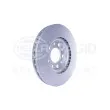 HELLA 8DD 355 117-231 - Jeu de 2 disques de frein avant