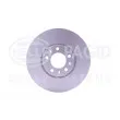 HELLA 8DD 355 117-331 - Jeu de 2 disques de frein avant