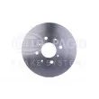 HELLA 8DD 355 117-871 - Jeu de 2 disques de frein arrière