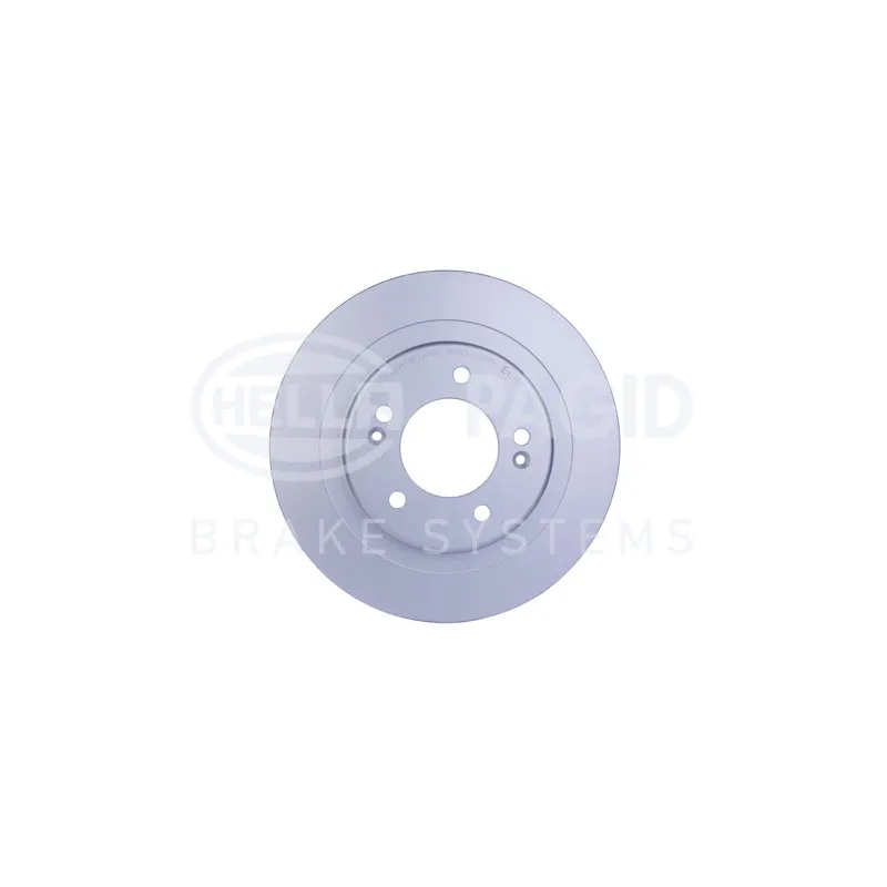 Jeu de 2 disques de frein arrière HELLA 8DD 355 118-361 - Visuel 1