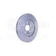 HELLA 8DD 355 118-601 - Jeu de 2 disques de frein avant