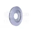 HELLA 8DD 355 118-631 - Jeu de 2 disques de frein avant