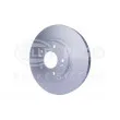 HELLA 8DD 355 118-671 - Jeu de 2 disques de frein avant