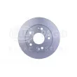 HELLA 8DD 355 118-731 - Jeu de 2 disques de frein arrière