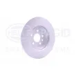 HELLA 8DD 355 118-841 - Jeu de 2 disques de frein arrière