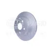 HELLA 8DD 355 118-881 - Jeu de 2 disques de frein arrière