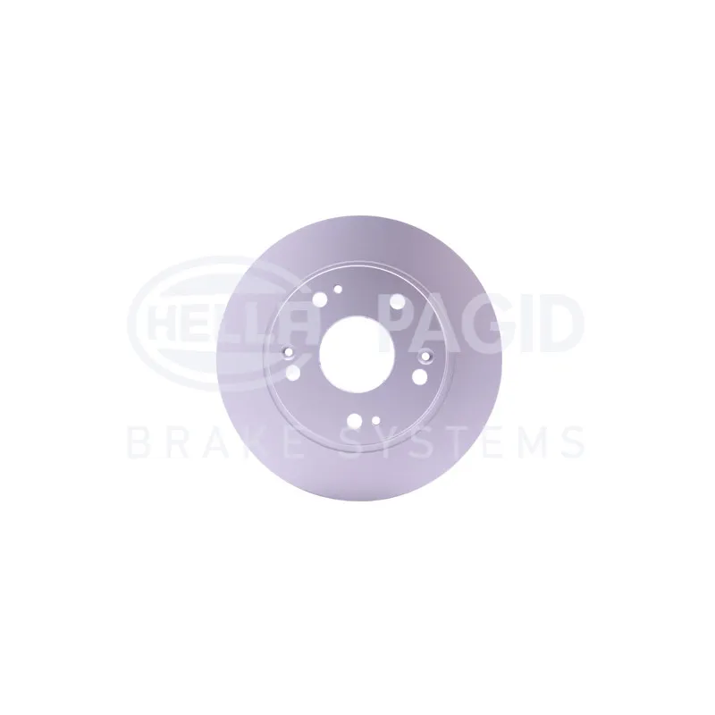 Jeu de 2 disques de frein arrière HELLA 8DD 355 118-991 - Visuel 1