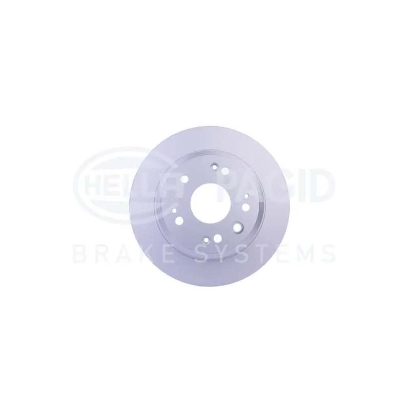 Jeu de 2 disques de frein arrière HELLA 8DD 355 119-041 - Visuel 1