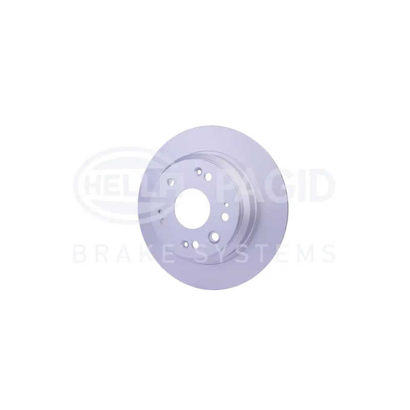 Jeu de 2 disques de frein arrière HELLA 8DD 355 119-041 - Visuel 2