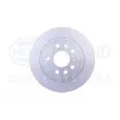 HELLA 8DD 355 119-111 - Jeu de 2 disques de frein arrière